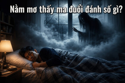 Giấc mơ thấy ma đuổi thường được dân gian liên hệ với nỗi sợ, áp lực và những vấn đề chưa được giải quyết. 