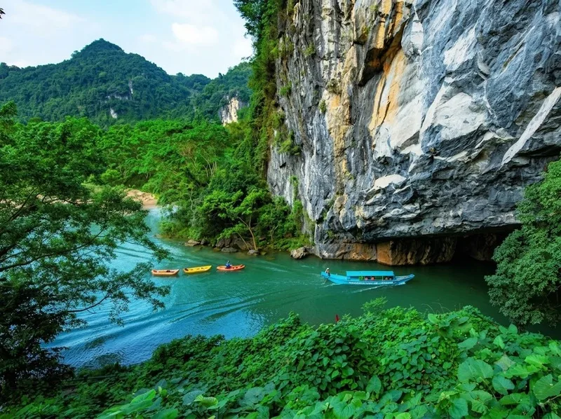 Hệ karst cổ, rừng nhiệt đới và hàng trăm hang động tạo nên giá trị đặc biệt của Phong Nha – Kẻ Bàng.
